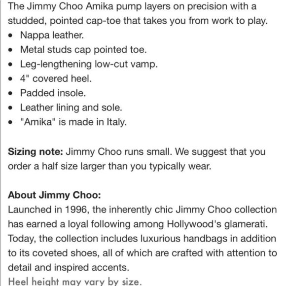 Jimmy Choo stud sparkle toe high heels - Amika - Picture 11 of 16